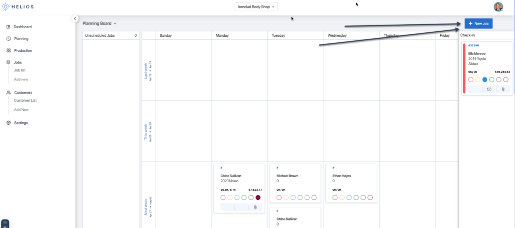 How to Schedule a new Job