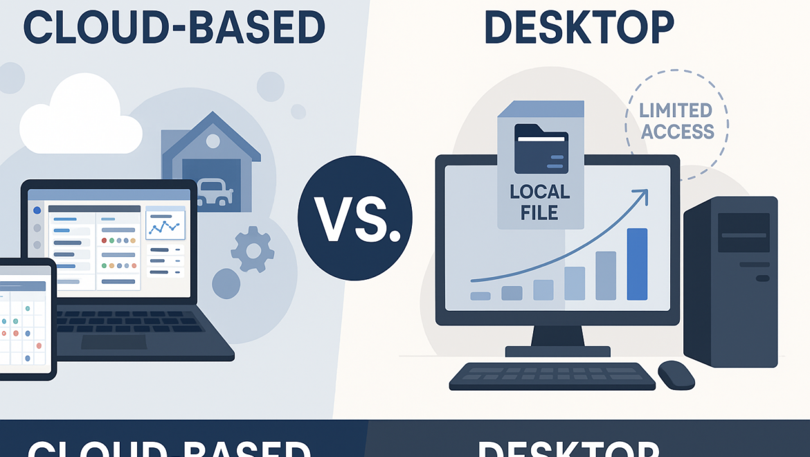 Cloud-Based vs. Desktop Shop Management Software: What’s Best for 2025?