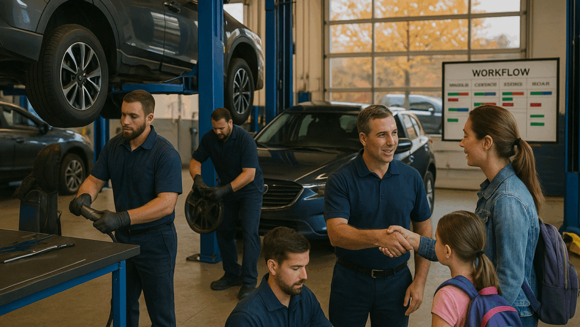 Back-to-School Rush: How Smart Auto Shops Handle Their Busiest Month